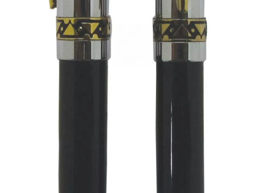 Elegant black and silver business pens by HELLEN'S Group.